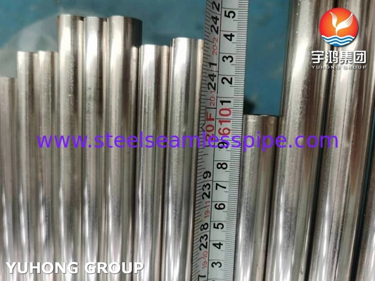 ASTM A249 TP304 BA স্টেইনলেস স্টীল ঢালাই টিউব, বয়লার এবং তাপ এক্সচেঞ্জার টিউব