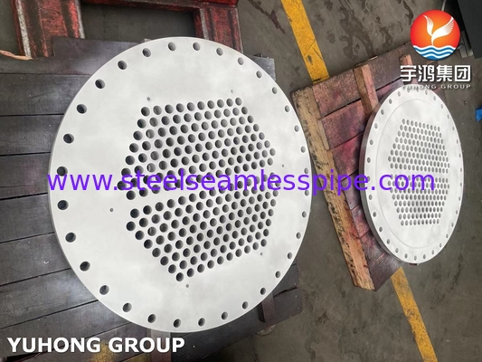 ASME SA240 SS304 স্টেইনলেস স্টীল টিউব শীট জন্য তাপ এক্সচেঞ্জার