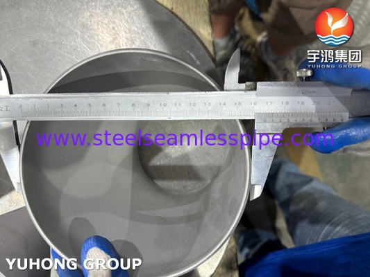 ডুপ্লেক্স 2205 বটওয়েল্ড পাইপ ফিটিং ASTM A815 UNS S32205 এক্সসেন্ট্রিক রিডাক্টর