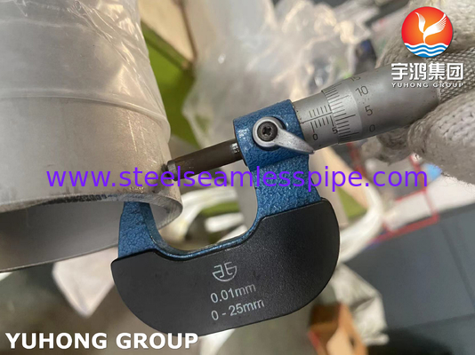 উচ্চ তাপমাত্রা সেবা জন্য ASTM A312 স্টেইনলেস স্টীল seamless টিউব S30815 253MA