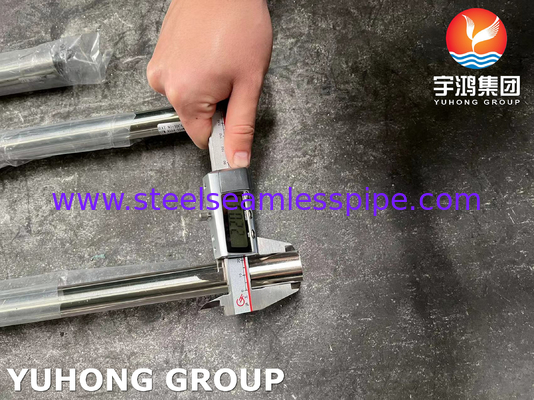 ASTM A554 TP304 উচ্চতর রাসায়নিক রচনা জন্য স্টেইনলেস স্টীল ঝালাই পাইপ