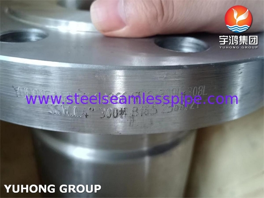 কার্বন ইস্পাত আচ্ছাদিত নল ফ্ল্যাঞ্জ WNRF SA266 GR.2 SS309L 308L WELD ওভারলে
