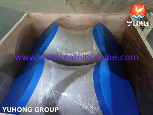ASTM A403 WP304/304L স্টেইনলেস স্টীল Buttweld ফিটিং 24 &quot;90 ডিগ্রী SR কনুই