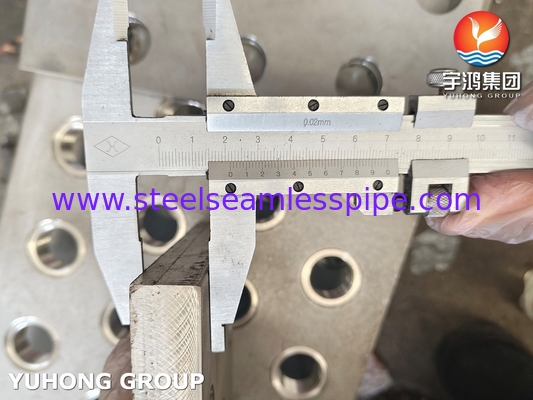 ASTM A240 TP304 চাপ এবং তাপমাত্রা পরিচালনার জন্য টিউব শীট এবং সমর্থন প্লেট