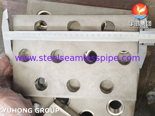 ASTM A240 TP304 চাপ এবং তাপমাত্রা পরিচালনার জন্য টিউব শীট এবং সমর্থন প্লেট