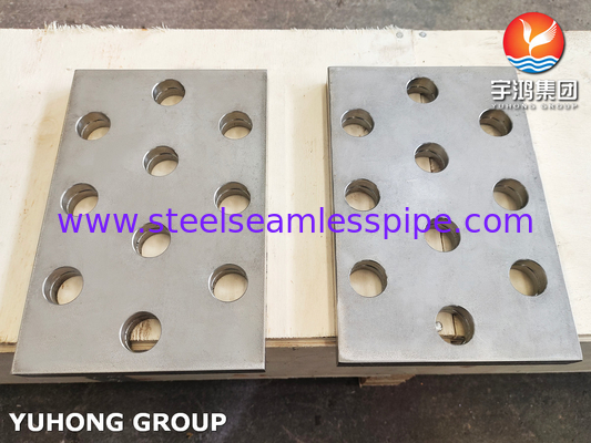 ASTM A240 TP304 চাপ এবং তাপমাত্রা পরিচালনার জন্য টিউব শীট এবং সমর্থন প্লেট