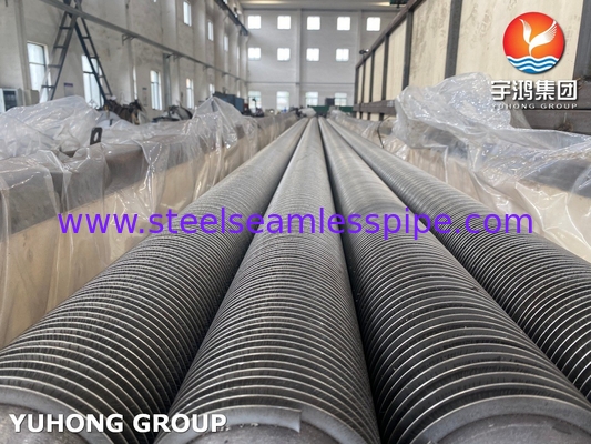 ASTM A312 TP316L স্টেইনলেস স্টীল ফিন পাইপ Hfw প্রকার অর্থনীতির জন্য সলিড ফিন সহ