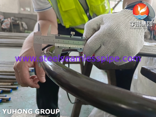 ASTM A179 / ASME SA179 সিউমলেস কার্বন স্টীল ইউ বন্ড টিউব তাপ এক্সচেঞ্জার টিউব