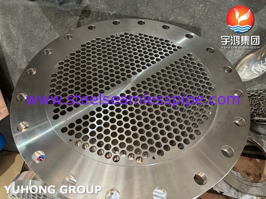 ASTM A240 SS304 তাপ এক্সচেঞ্জারের আনুষাঙ্গিকগুলির জন্য টিউব শীট