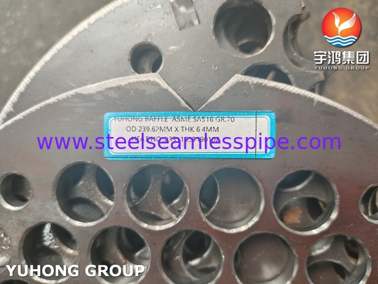 ASTM B171 C71500 কপার নিকেল 70/30 শেল এবং টিউব তাপ এক্সচেঞ্জারের জন্য টিউব শীট