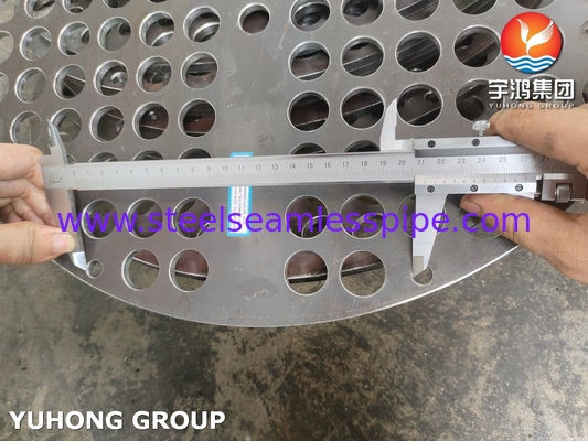 ASTM B171 C71500 কপার নিকেল 70/30 শেল এবং টিউব তাপ এক্সচেঞ্জারের জন্য টিউব শীট