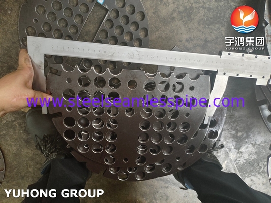 ASTM B171 C71500 কপার নিকেল 70/30 শেল এবং টিউব তাপ এক্সচেঞ্জারের জন্য টিউব শীট