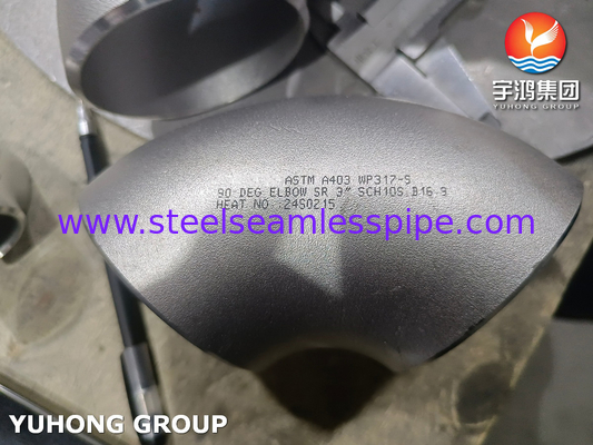 উচ্চ ক্ষয় এবং তাপমাত্রা প্রতিরোধের জন্য ASTM A403 WP317-S স্টেইনলেস স্টীল ফিটিং