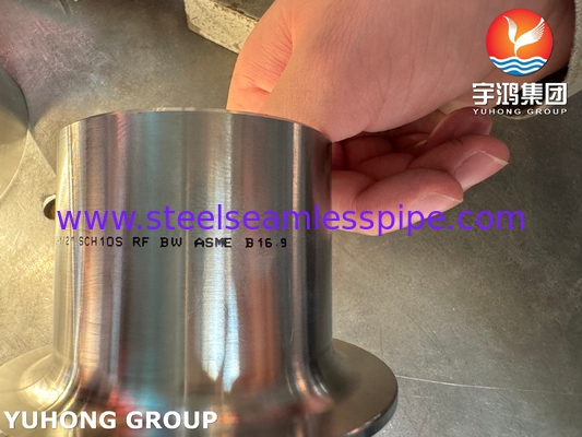 B16.9 Buttweld Fittings ASTM A403 WP304 স্টেইনলেস স্টীল ল্যাপ জয়েন্ট স্টাড শেষ