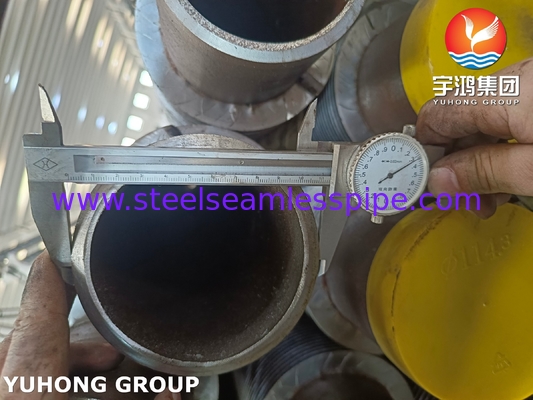 HFW সলিড প্লেইন ফিনড টিউব, ASTM A335 P22 অ্যালগরি স্টীল বোতল জন্য seamless পাইপ