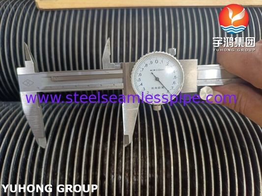 HFW সলিড প্লেইন ফিনড টিউব, ASTM A335 P22 অ্যালগরি স্টীল বোতল জন্য seamless পাইপ
