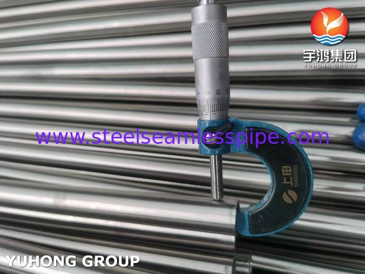 ASTM A249 TP316L BA স্টেইনলেস স্টীল ওয়েল্ডড টিউব জন্য বয়লার এবং তাপ এক্সচেঞ্জার