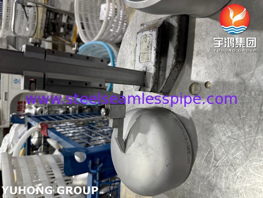 সুপার ডুপ্লেক্স SAF2507 পাইপ ফিটিং, ASTM A815 WPS UNS S32750 Buttweld Cap