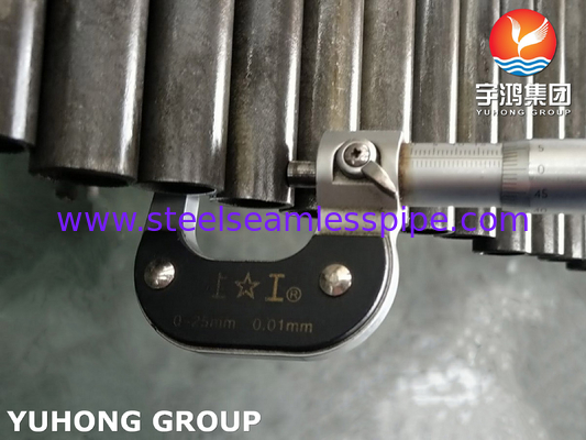 EN10216-2 TC2 P235GH 1.0345 কার্বন স্টীল সিউমলেস বয়লার টিউব