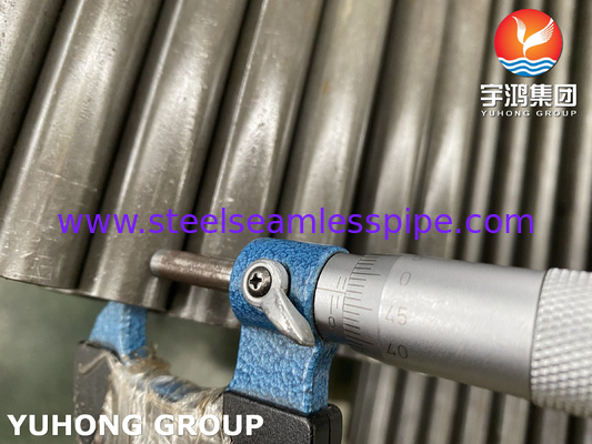 EN10216-2 TC2 P235GH 1.0345 কার্বন স্টীল সিউমলেস বয়লার টিউব