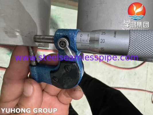 EN 10216-5 1.4462 / UNS S32205 SAF ডুপ্লেক্স 2205 স্টেইনলেস স্টীল সিউমলেস পাইপ
