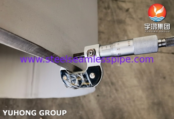 উচ্চ তাপমাত্রা পরিষেবা জন্য ASTM A358 ক্লাস 1 TP316L স্টেইনলেস স্টীল EFW পাইপ