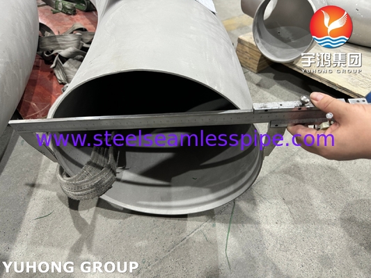 ASTM A403 WP316L-S স্টেইনলেস স্টীল 90 ডিগ্রি বাঁক কাস্টমাইজড অঙ্কন