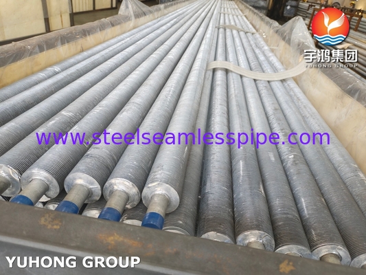 ASTM269 TP304 সিউমলেস টিউব স্টেইনলেস স্টীল এক্সট্রুজড ফিন টিউব হিট এক্সচেঞ্জারের জন্য