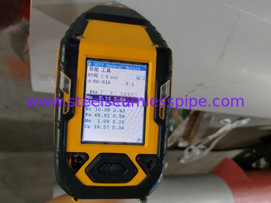 TP316L DSAW পাইপ EN 1.4404 বর্জ্য জল চিকিত্সা উদ্ভিদ জন্য ASTM A358 স্ট্যান্ডার্ড