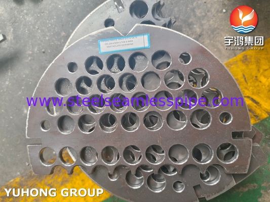 ASME SA516 Gr 70 কার্বন ইস্পাত তাপ এক্সচেঞ্জার জন্য Baffle প্লেট