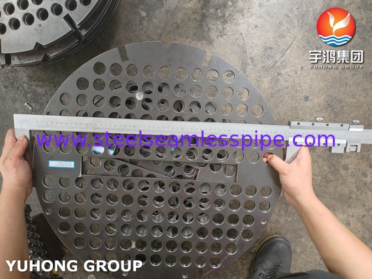 ASME SA516 Gr 70 কার্বন ইস্পাত তাপ এক্সচেঞ্জার জন্য Baffle প্লেট