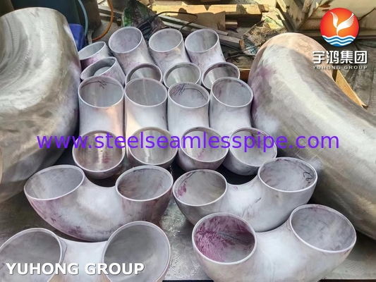 স্টেইনলেস স্টীল ফিটিং 180° রিটার্ন বাঁক ASTM B366 INCONEL ALLOY ফিটিং N08810 800H