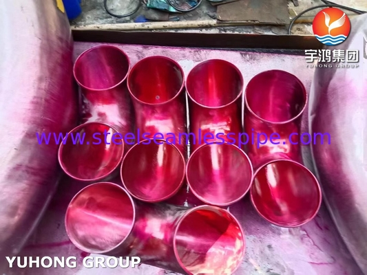 স্টেইনলেস স্টীল ফিটিং 180° রিটার্ন বাঁক ASTM B366 INCONEL ALLOY ফিটিং N08810 800H