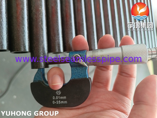 ASTM A334 / ASME SA334 গ্রেড 6 কার্বন স্টীল সিউমলেস টিউব তাপ এক্সচেঞ্জার টিউব