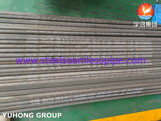 ASME SA179 KCS কার্বন ইস্পাত হিট এক্সচেঞ্জারগুলির জন্য সিউমলেস টিউব HIC SSC পরীক্ষা করা হয়েছে