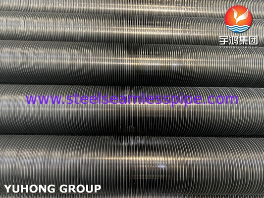 হাই ফ্রিকোয়েন্সি ওয়েল্ডিং ASTM A106 Gr.B কার্বন স্টীল ফিন পাইপ হিটার জন্য