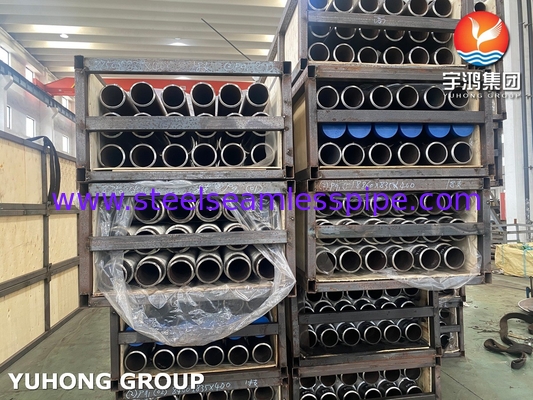 হাই ফ্রিকোয়েন্সি ওয়েল্ডিং ASTM A106 Gr.B কার্বন স্টীল ফিন পাইপ হিটার জন্য