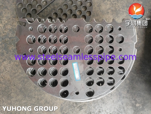 ASME SA516 গ্রেড 70 কার্বন ইস্পাত তাপ এক্সচেঞ্জার জন্য Baffle প্লেট NACE MR0175 সঙ্গতিপূর্ণ