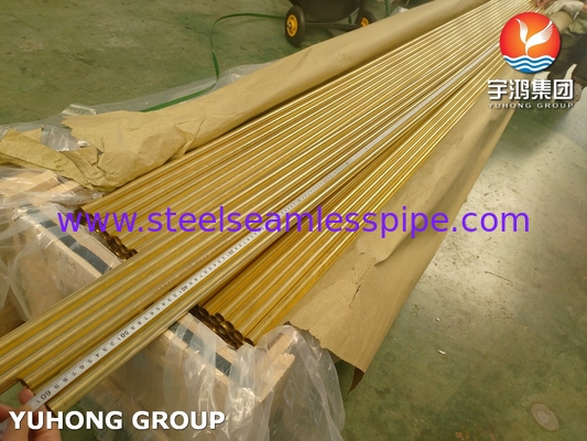 ASTM B111 / ASME SB111 C44300 তামা খাদ টিউব
