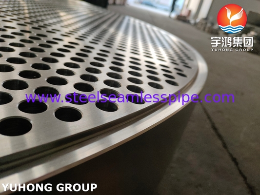 অ্যালগ্রিড স্টীল Forging Sa336 F5n টিউবশীট তাপ এক্সচেঞ্জার অংশ