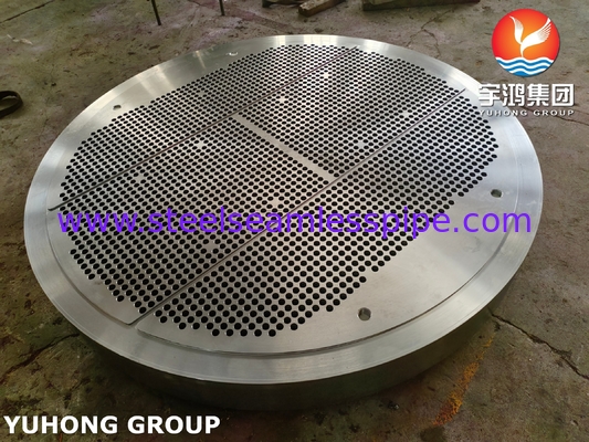 অ্যালগ্রিড স্টীল Forging Sa336 F5n টিউবশীট তাপ এক্সচেঞ্জার অংশ