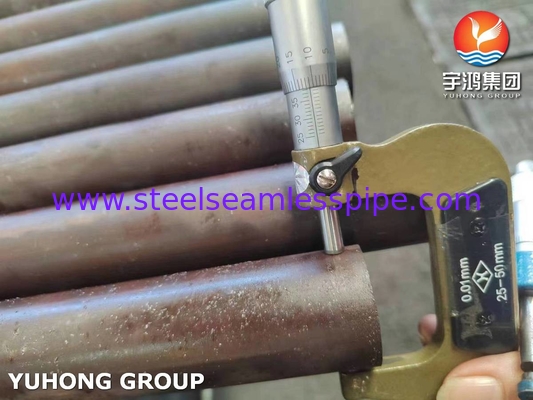 DIN 17175 13CrMo44 কার্বন ইস্পাত সিউমলেস টিউব উচ্চ চাপ বয়লার টিউব