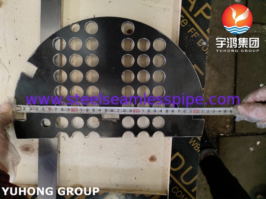 তাপ এক্সচেঞ্জার পার্টস চাপ জাহাজ BAFFLE PLATE SA387 GR.11 CL.2 A36