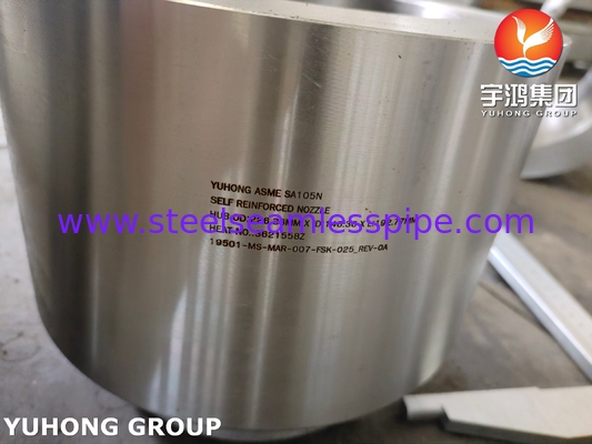 ASME SA105N কার্বন ইস্পাত স্ব-প্রতিরোধক নল চাপ জাহাজ অংশ