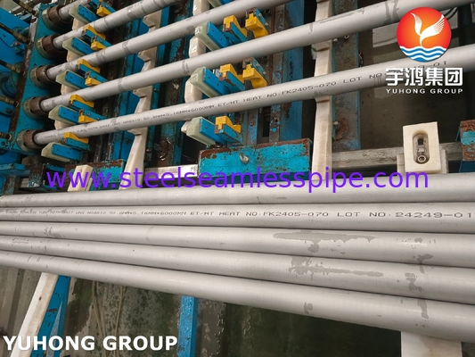 ASTM B407 Incoloy 800H / UNS N08810 / 1.4958 সিউমলেস অ্যালগ্রি স্টীল টিউব