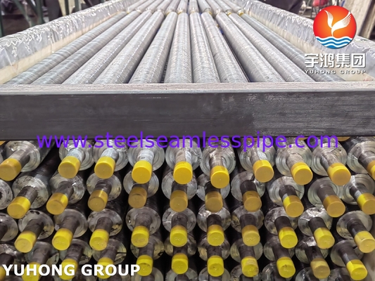 কার্বন স্টীল ফিন টিউব ASME SA179 অ্যালুমিনিয়াম ফিন স্ট্রিপ 1060 সঙ্গে উচ্চ তাপীয় কর্মক্ষমতা জন্য বায়ু শীতল