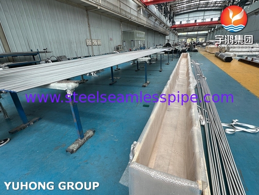 ASME SA249 TP316L স্টেইনলেস স্টীল ওয়েল্ডড টিউব উচ্চ অ্যান্টি-কোরোশন জন্য তাপ এক্সচেঞ্জার টিউব