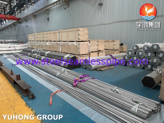 ASME SA249 TP316L স্টেইনলেস স্টীল ওয়েল্ডড টিউব উচ্চ অ্যান্টি-কোরোশন জন্য তাপ এক্সচেঞ্জার টিউব