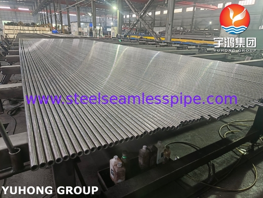 ASTM A213 / ASME SA213 T5 বয়লার তাপ এক্সচেঞ্জার অ্যাপ্লিকেশনের জন্য খাদ ইস্পাত টিউব