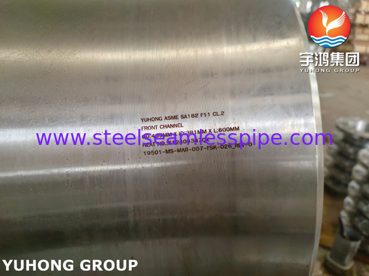 ASME SA182 F11 Cl.2 তাপ এক্সচেঞ্জারের জন্য ফ্রন্ট চ্যানেল